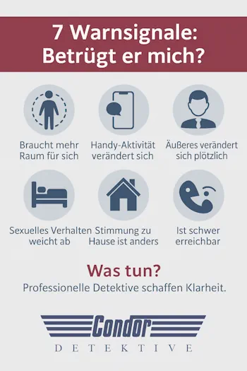 7 Warnsignale: Betrügt er mich?