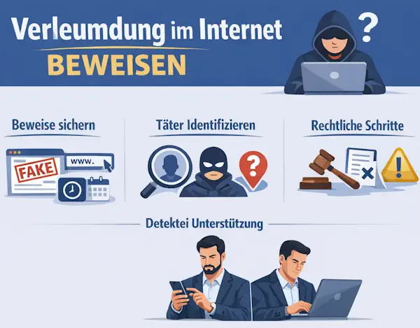 Verleumdung im Internet beweisen